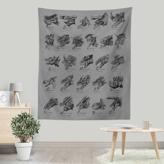 Monsterpedia - Wall Tapestry