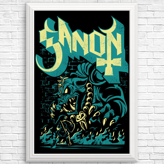 Monstrous Prince of Darkness - Posters & Prints