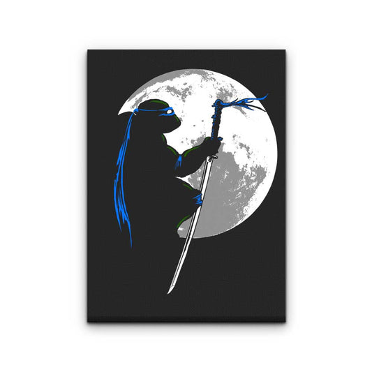 Moon Katana - Canvas Print