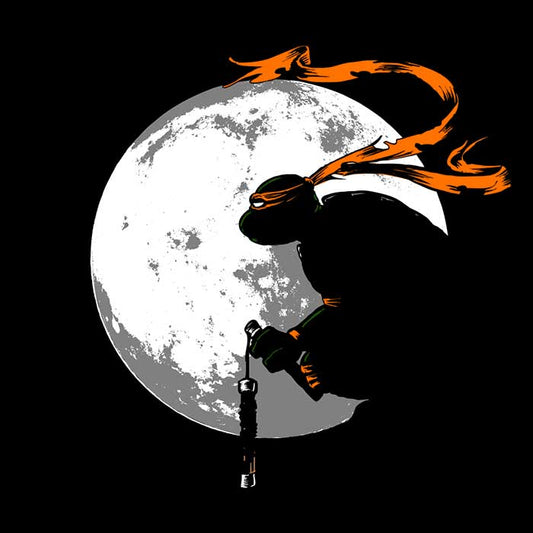 Moon Nunchaku - Canvas Print