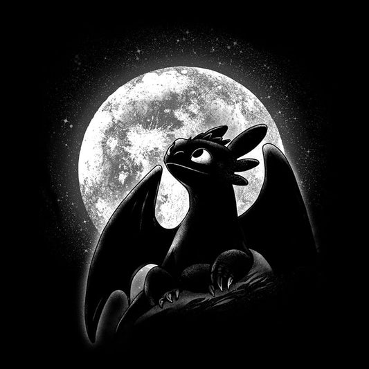 Moonlit Dragon - Shower Curtain