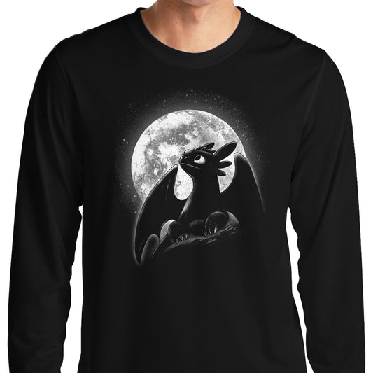 Moonlit Dragon - Long Sleeve T-Shirt