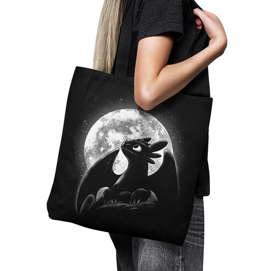 Moonlit Dragon - Tote Bag