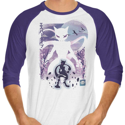 Moonlit Mind - 3/4 Sleeve Raglan T-Shirt