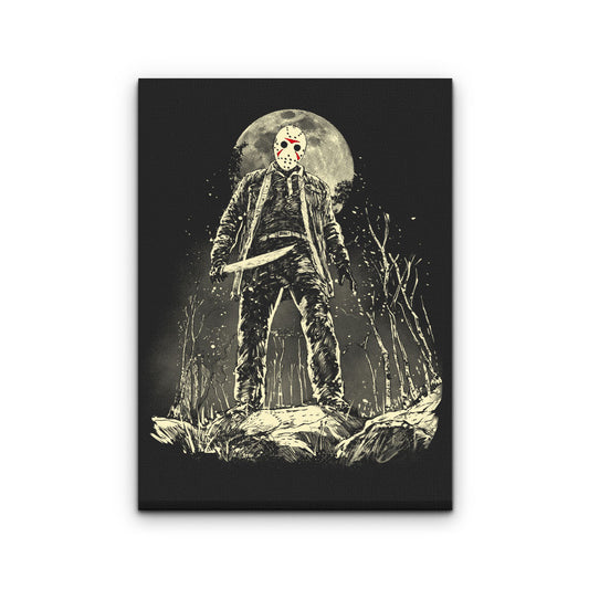 Moonlit Slasher - Canvas Print