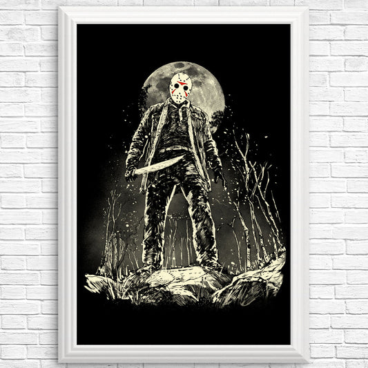 Moonlit Slasher - Posters & Prints