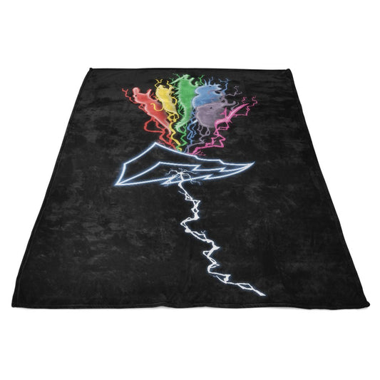 Morphin' Side of the Zords - Fleece Blanket