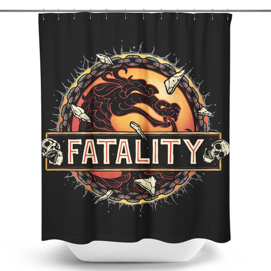Mortal Fatality - Shower Curtain
