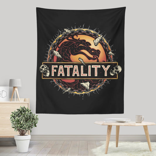 Mortal Fatality - Wall Tapestry