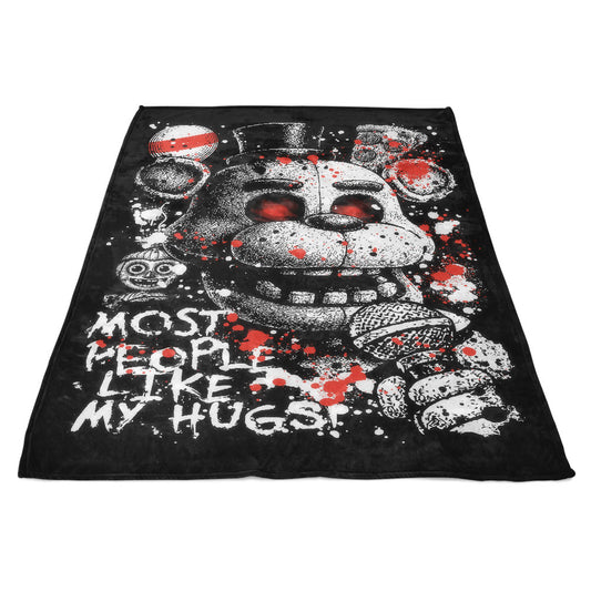 Most People Like My Hugs - Fleece Blanket