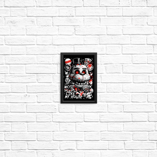 Most People Like My Hugs - Posters & Prints