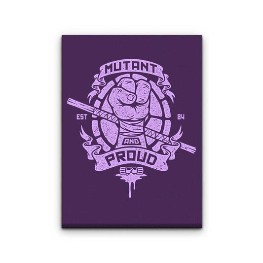Mutant and Proud: Donnie - Canvas Print