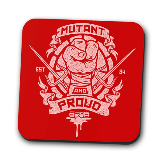 Mutant and Proud: Raph - Coasters