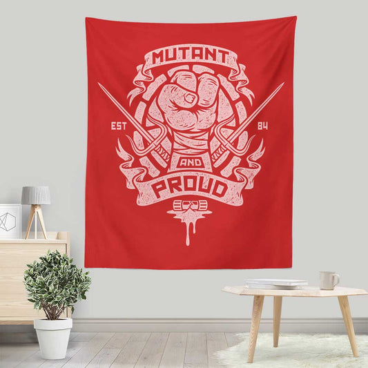 Mutant and Proud: Raph - Wall Tapestry