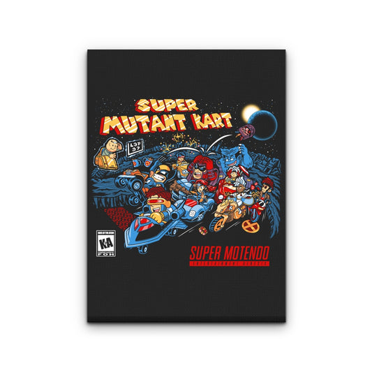 Mutant Kart - Canvas Print
