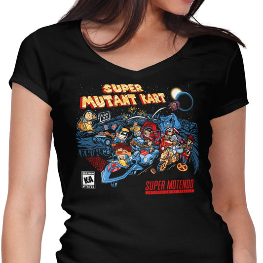 Mutant Kart - Women's V-Neck