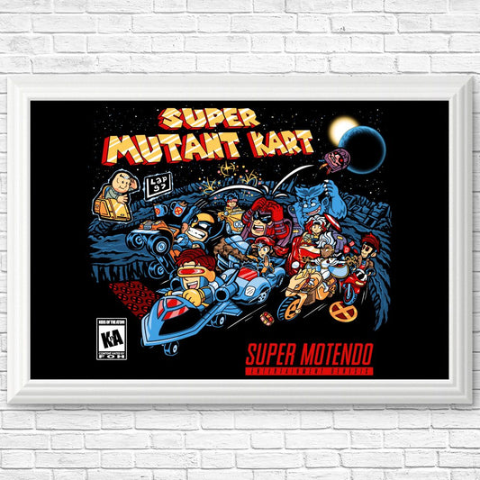 Mutant Kart - Posters & Prints