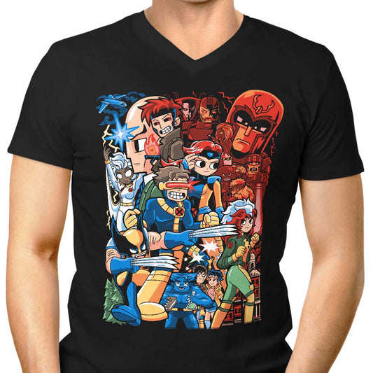 Mutant Pilgrim - Men's V-Neck