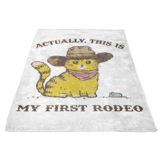 My First Rodeo - Fleece Blanket