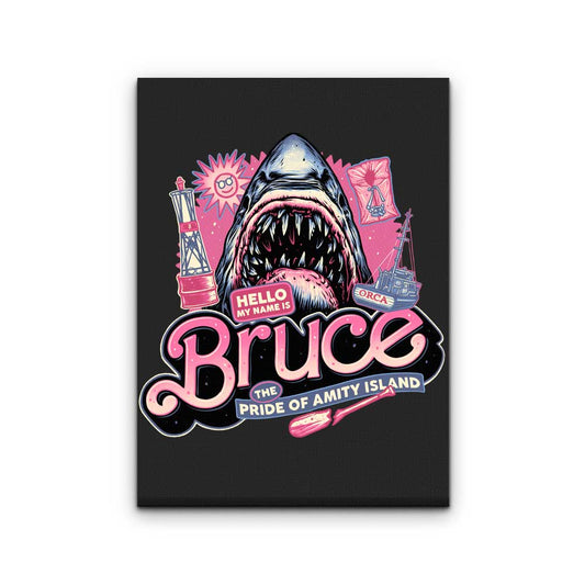 My Name is Bruce - Canvas Print
