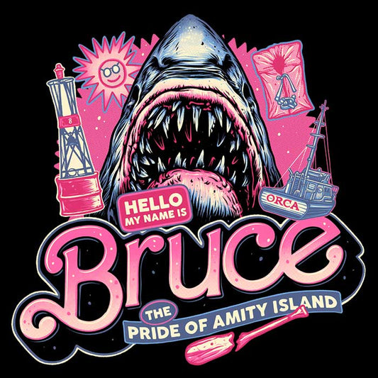 My Name is Bruce - Throw Pillow