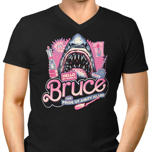 My Name is Bruce - Men's V-Neck