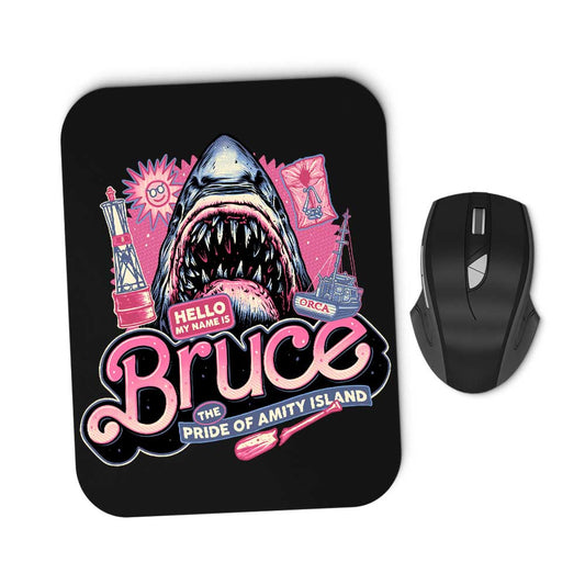 My Name is Bruce - Mousepad