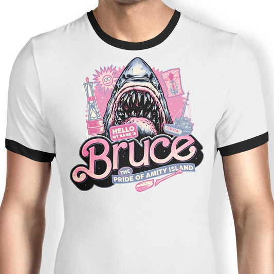 My Name is Bruce - Ringer T-Shirt