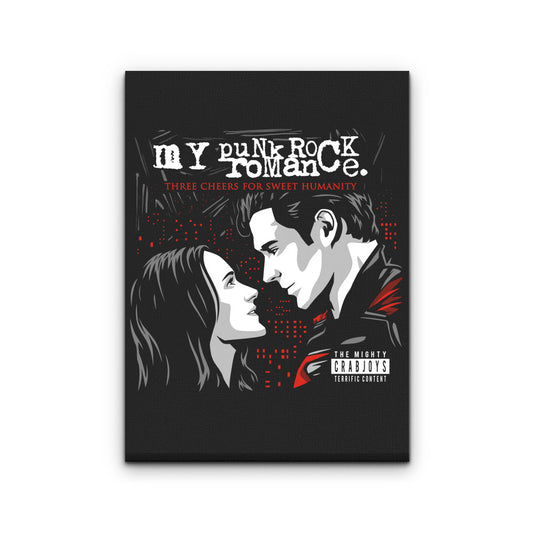 My Punk Rock Romance - Canvas Print
