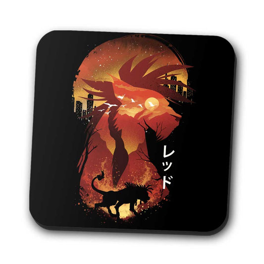 Nanaki Silhouette - Coasters