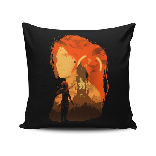 Negative Expeditioner - Throw Pillow