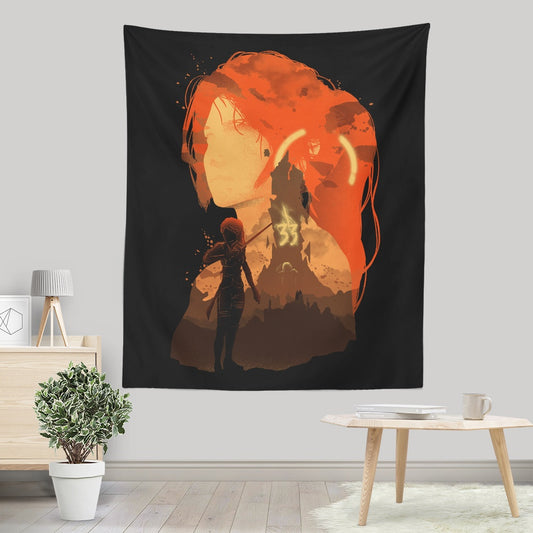 Negative Expeditioner - Wall Tapestry