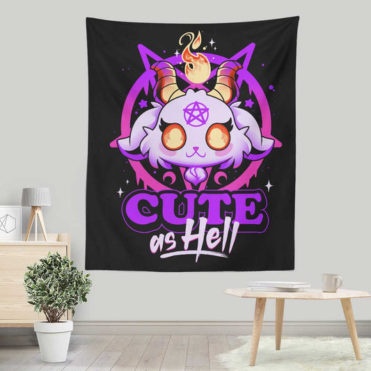 Neon and Cute - Wall Tapestry
