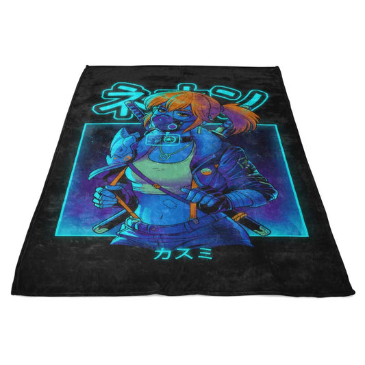Neon Mist - Fleece Blanket