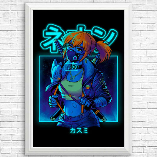 Neon Mist - Posters & Prints