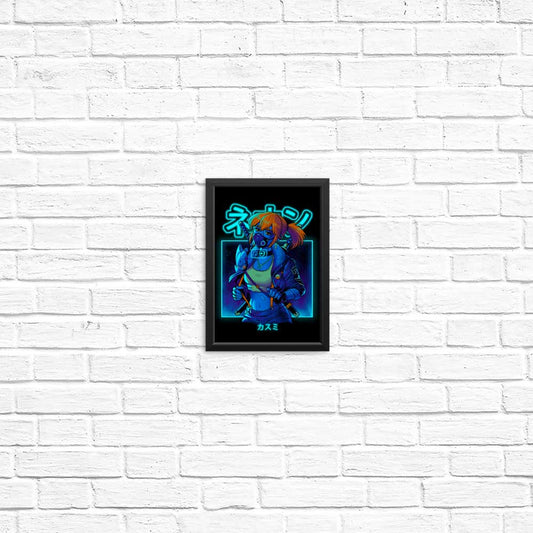 Neon Mist - Posters & Prints