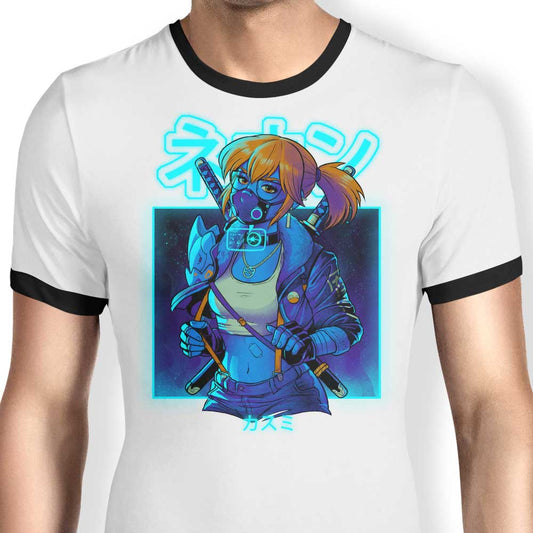 Neon Mist - Ringer T-Shirt