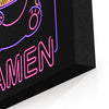 Neon Neko Ramen - Canvas Print