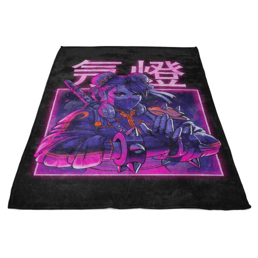 Neon Spring - Fleece Blanket
