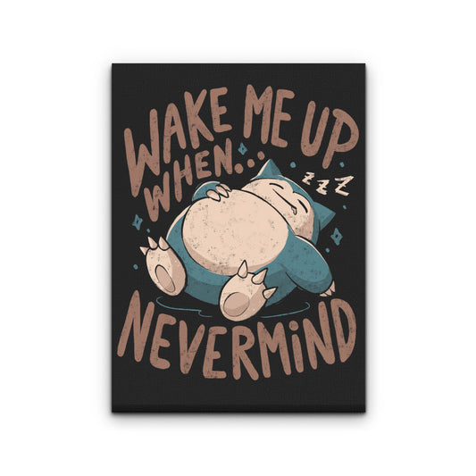 Never Woken - Canvas Print
