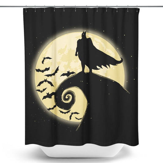 Nightmare Before Batmas - Shower Curtain