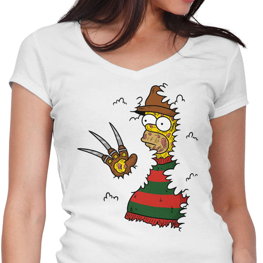 Nightmare Bush - Women's V-Neck