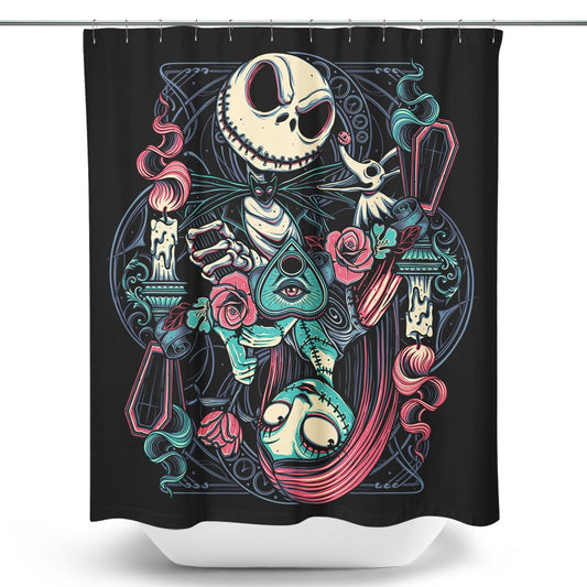 Nightmare Card - Shower Curtain