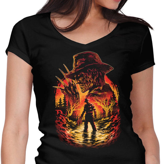 Nightmare on the Lake - Women's V-Neck
