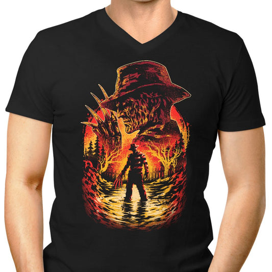 Nightmare on the Lake - Men's V-Neck