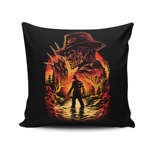 Nightmare on the Lake - Throw Pillow