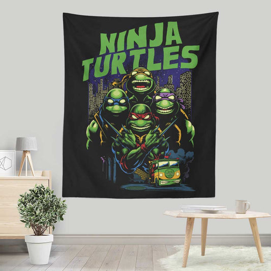 Ninjutsu Masters - Wall Tapestry