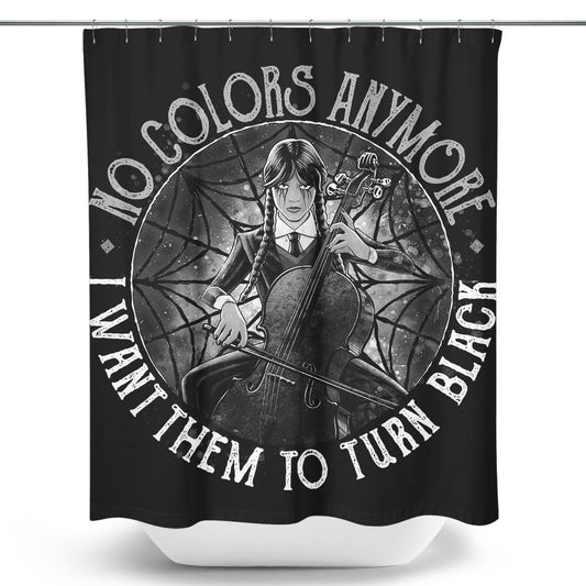 No Colors - Shower Curtain