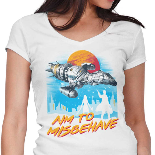 No More Running - Women's V-Neck