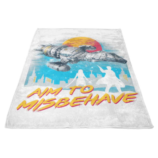No More Running - Fleece Blanket